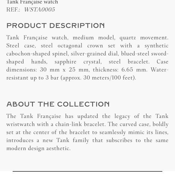 Cartier Tank Francais Medium size - Picture 10 of 11